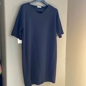 Casual slouchy tee dress